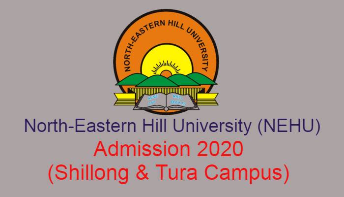 NEHU Admission 2020 for Professional Courses
