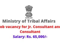 Ministry of Tribal Affairs Recruitment