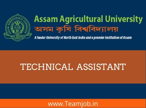 Assam Agricultural University Recruitment