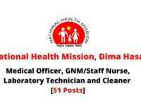 NHM Dima Hasao Recruitment