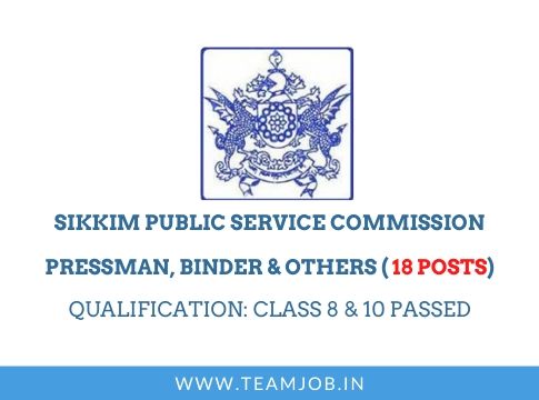 SPSC Sikkim Recruitment