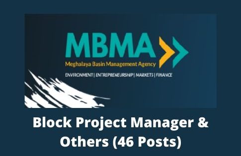 MBMA Meghalaya Recruitment 2020