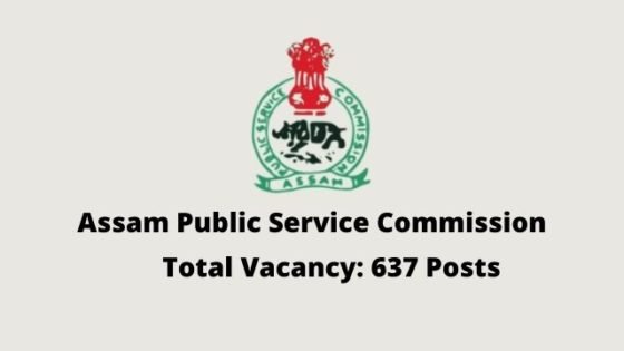 APSC Recruitment 2020