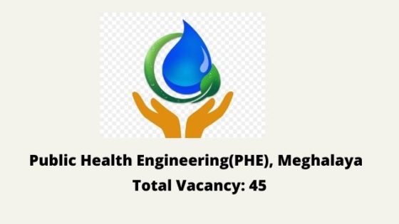 Meghalaya PHE Recruitment
