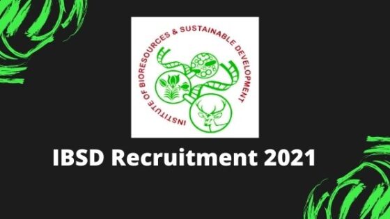 IBSD Recruitment 2021