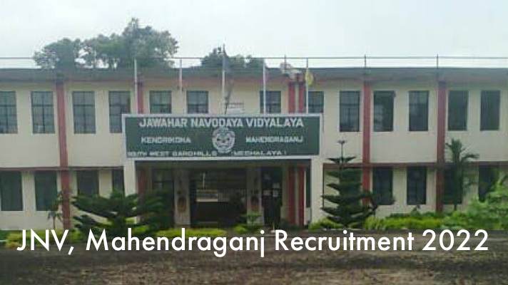 JNV Mahendraganj recruitment